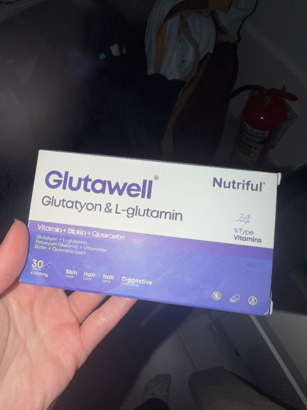 Nutriful Glutawell 30 Tablet Glutatyon Ve L-Glutamin İçeren Vitaminler ile Zenginleştirilmiş