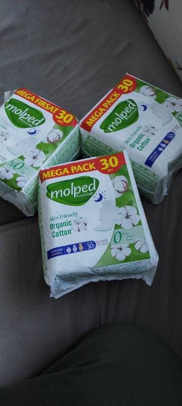 Molped Pure&soft Hijyenik Ped Gece Süper Mega Paket 90 Adet
