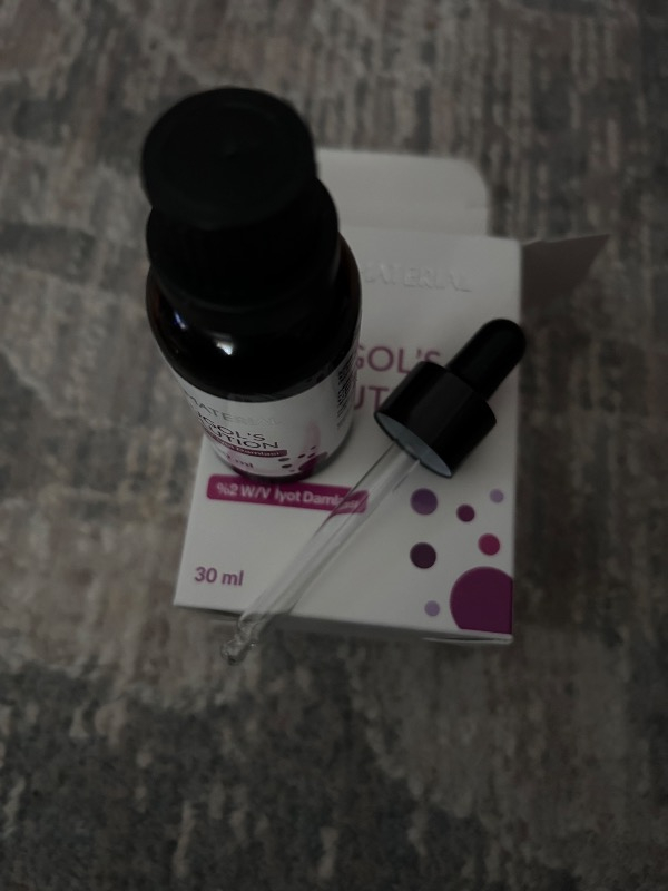 Raw Material Lugol's Solution İyot %2 Damla 30 ml