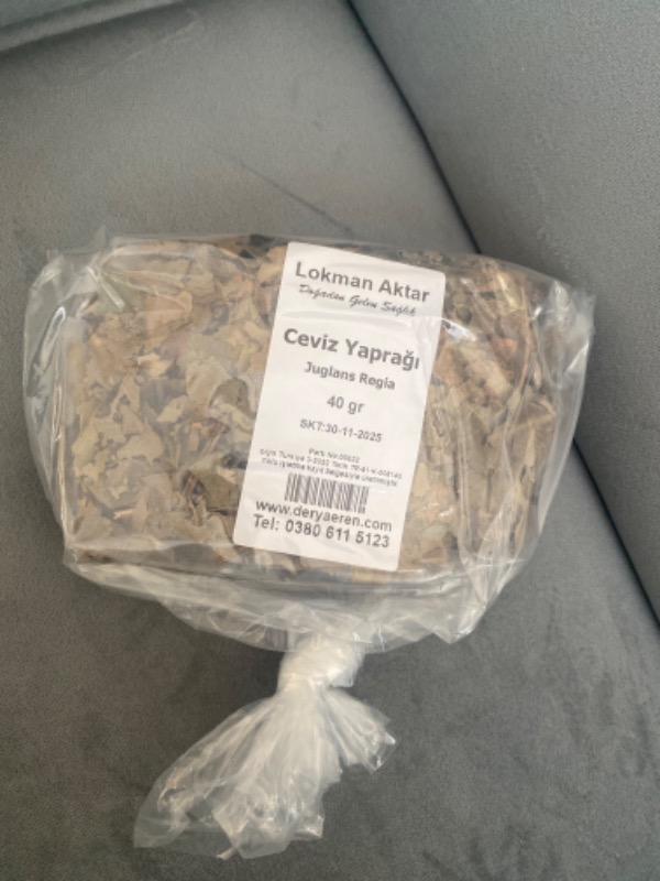 Lokman Aktar Ceviz Yaprağı 40 gr