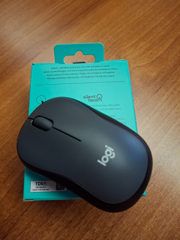 Logitech M220 Sessiz Kompakt Kablosuz Mouse - Siyah