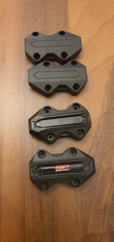 GP Kompozit Universal 8 CM Motor Koruma Demiri Plastiği Siyah