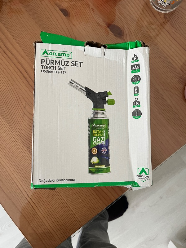 Orcamp Çakmaklı Pürmüz Set