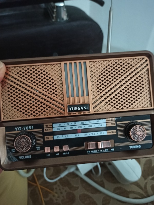 Everton honey Rt-301 Nostalji Bluetooth Şarjlı Radyo Usb Sd Mp3 Player