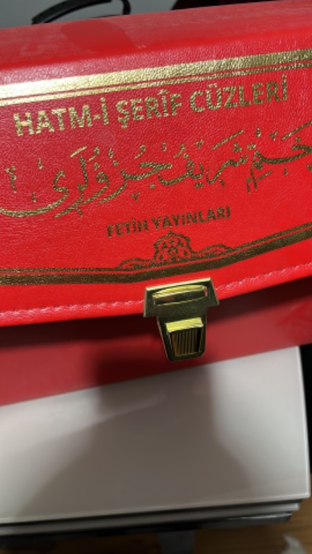 Kur’An-I Kerim Hatim Seti 30 Cüz (Çantalı Cami Boy)