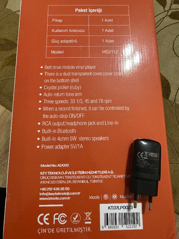 Ktools Label Ahşap Pikap