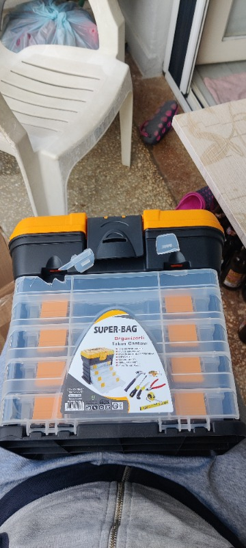 Super Bag Süper-Bag Organizerli Balıkçı Takım Çantası