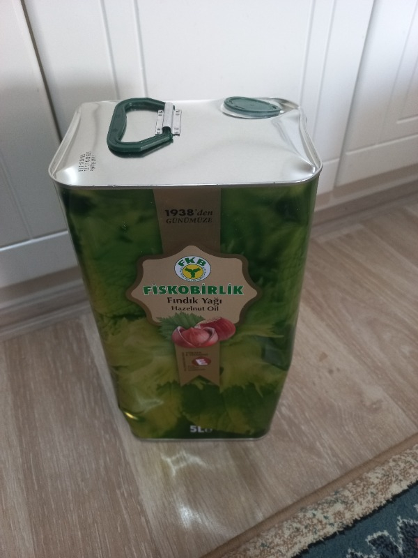 Fiskobirlik Fındık Yağı 5 Litre