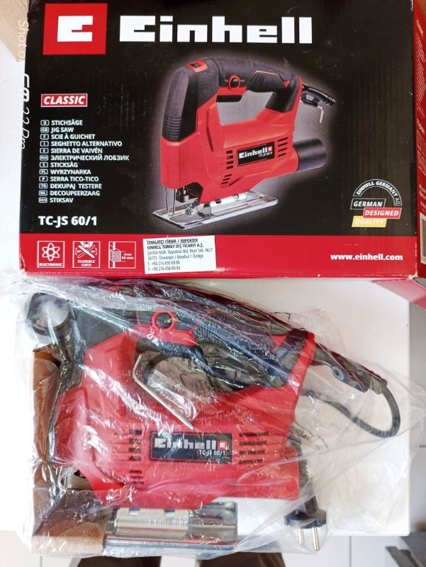 Einhell TC-JS 60/1, Dekupaj Testere