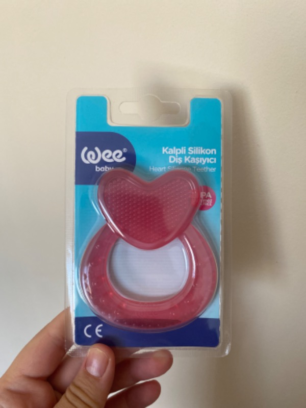 Wee Baby 912 Kalpli Silikon Diş Kaşıyıcı