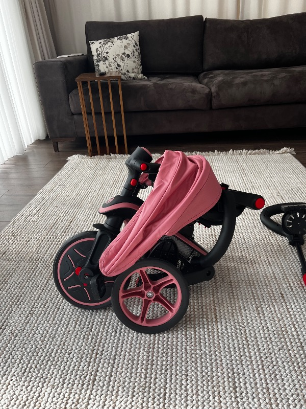 Globber Explorer 4in1 Katlanabilir Bisiklet - Koyu Pastel Pembe
