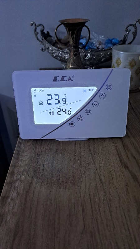 Eca Poly Touch 400W Kablosuz Oda Termostatı