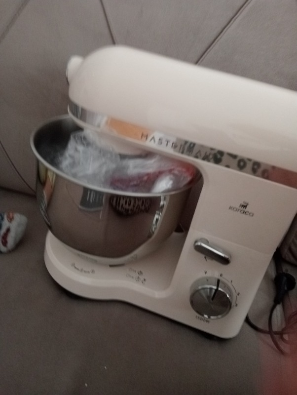 Karaca Mastermaid Chef Stand Mikser Soft Cream 1500W 5 Lt