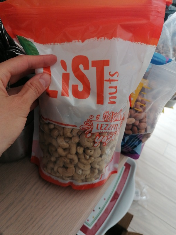List Nuts Çiğ Kaju 1 kg