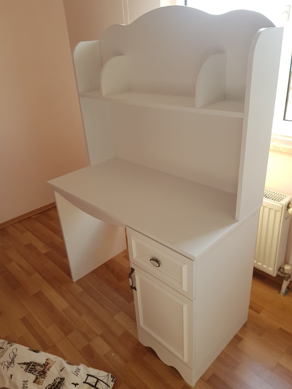 Baby Darling %100 Mdf Lisa Çalışma Masası Beyaz