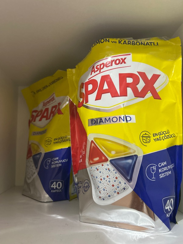 Asperox Sparx  Bulaşık Makinesi Kapsülü 40'lı