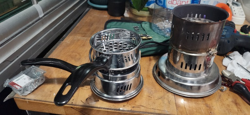Mr.Eds Cooker Çelik Elektrikli Köz Ocağı