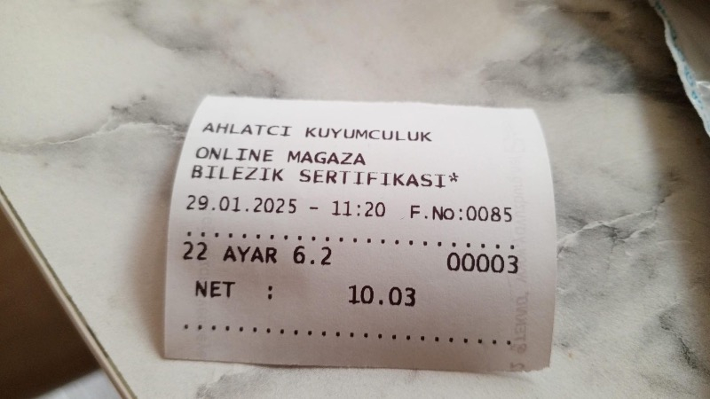 Ahlatcı 10 gr 2'li Burma  22 Ayar Bilezik