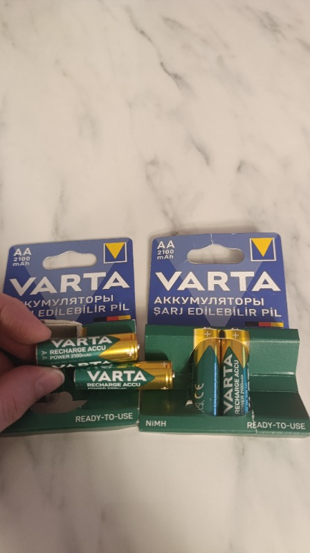 VARTA 2100mAh AA Şarj Edilebilir 4'lü Pil
