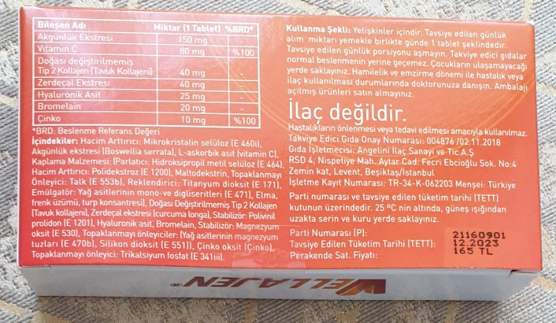 Vellajen 30 Tablet