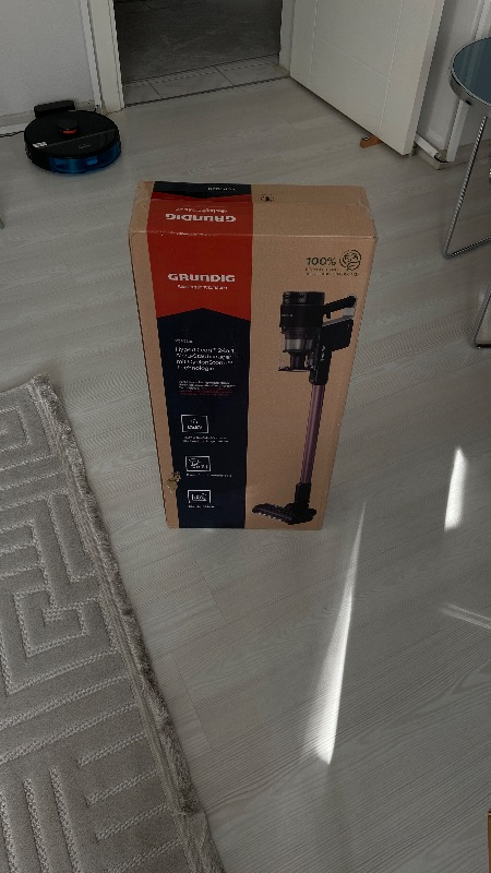 GRUNDIG VCP 7330 HyperClean 450 Watt BLDC Motor Şarjlı Dik Süpürge