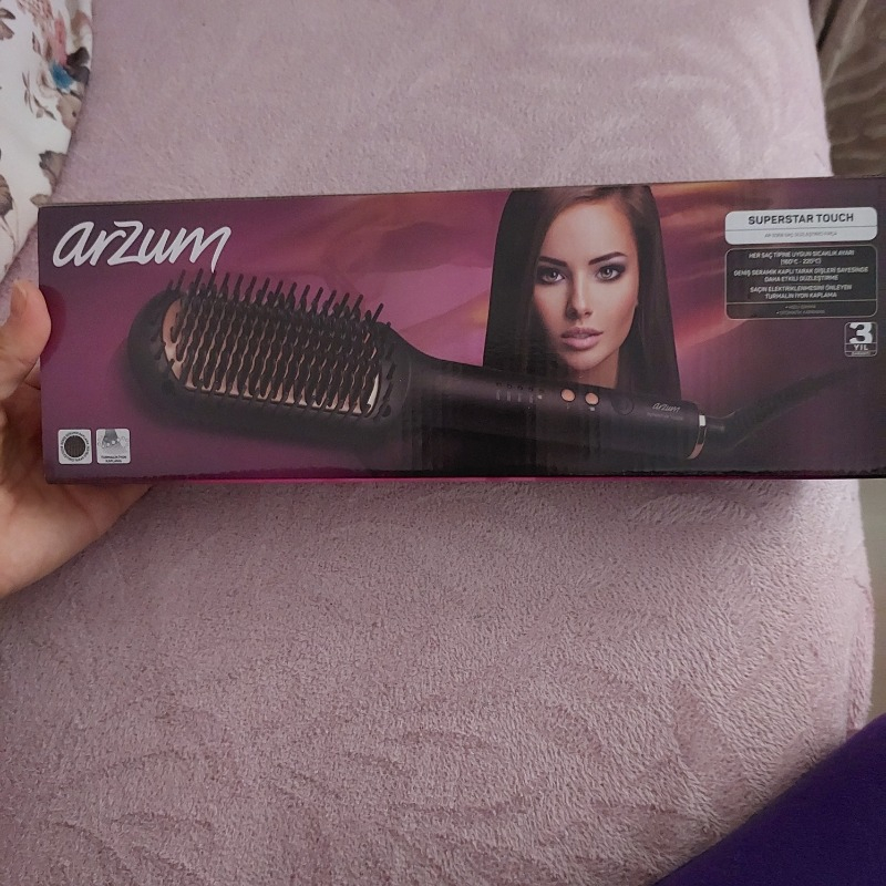Arzum AR5068 Superstar Touch Saç Düzleştirici Fırça