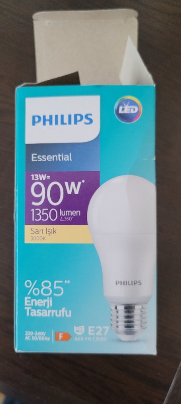 PHILIPS LED 13W AMPUL 6500K BEYAZ IŞIK