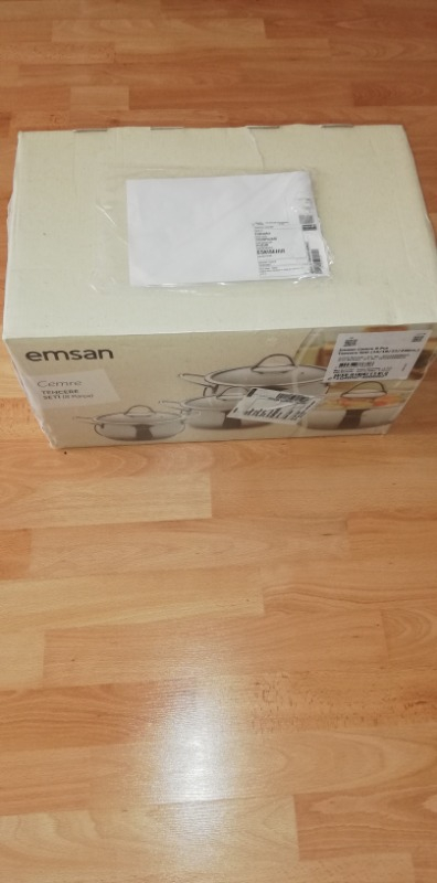 Emsan Cemre 8 Parça Çelik Tencere Takımı