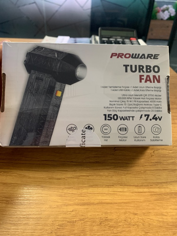 Proware 130.000 Rpm Turbo Fan