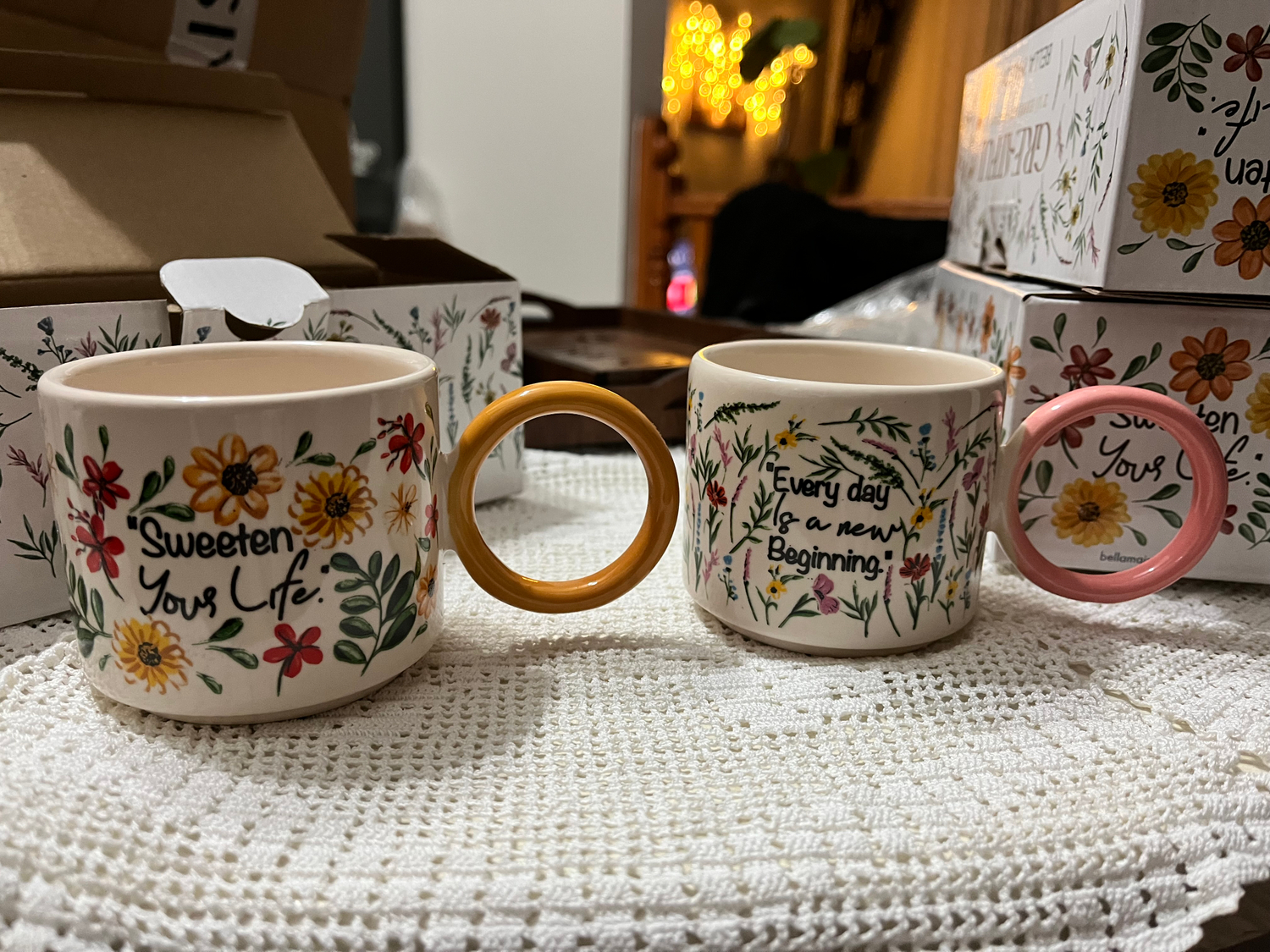 Bella Maison Flores 2'li Fincan Seti (270 cc)