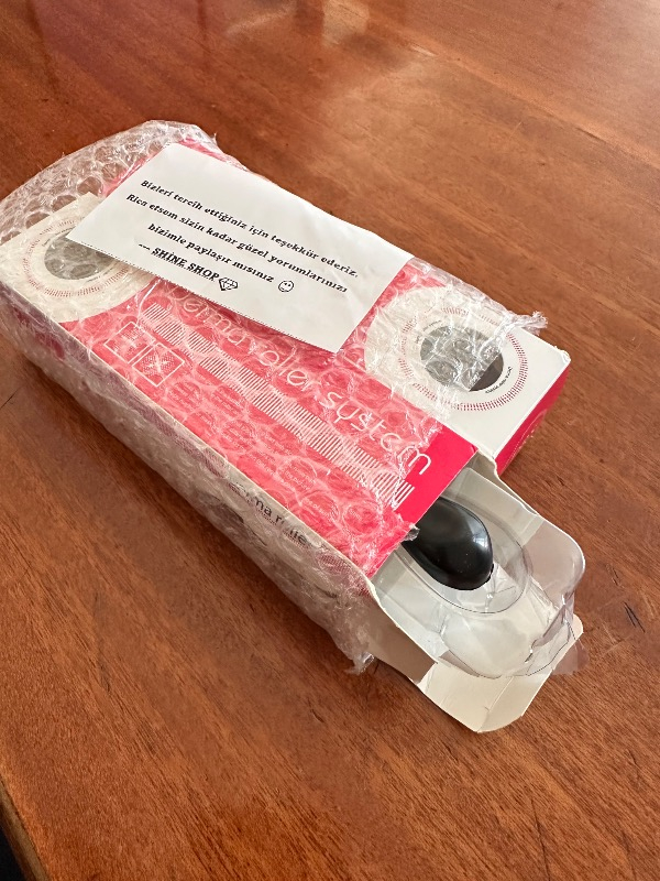 Dermaroller Derma Roller System 0.5 Mm.