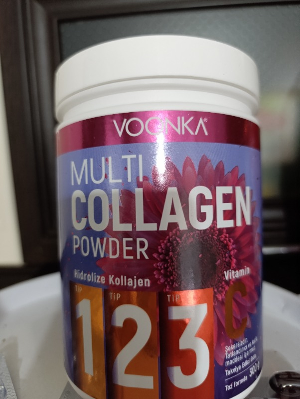 Voonka Multi Collagen Powder Tip 1 2 3 Vitamin C 300 gr Hidrolize Kolajen