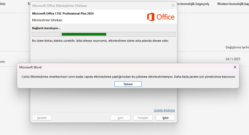 Microsoft Office 2024 Pro Plus Dijital Lisans Anahtarı - 2025 Key ve Ürün Anahtarı