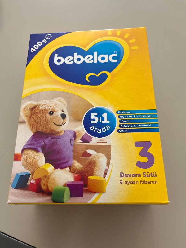 Bebelac 3 Devam Sütü 9-12 Ay 400 Gr