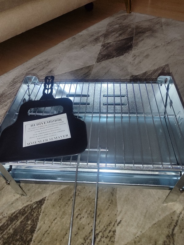Mizan Galvaniz Katlanır Mangal (KUTULU) portatif mangal