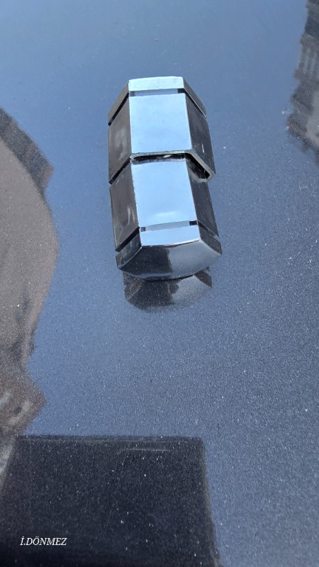 Oto Craft Bijon Kapağı 19 mm Krom  20 Adet