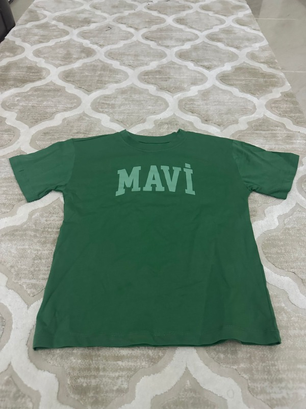 Mavi Mavi Baskılı Yeşil Tişört 6610484-71697