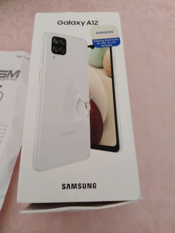 Samsung Galaxy A12 128 GB (Samsung Türkiye Garantili)