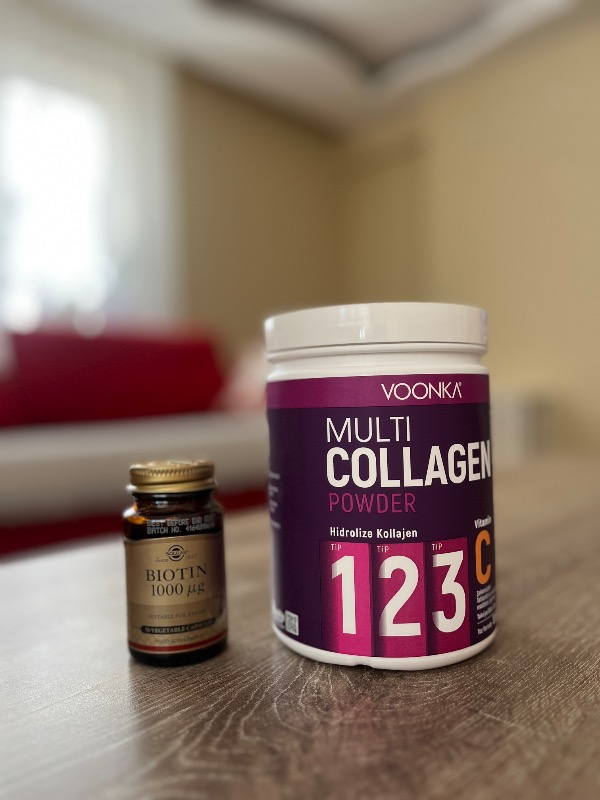 Voonka Multi Collagen Powder Tip 1 2 3 Vitamin C 300 gr Hidrolize Kolajen