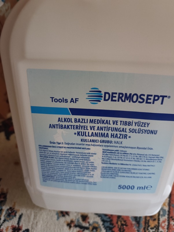 Dermosept Alet ve Yüzey Dezenfektanı Tools Af 4250 ml