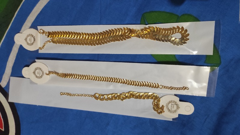 Bers Aksesuar Kadın Ikili Kombin Bileklik Gold