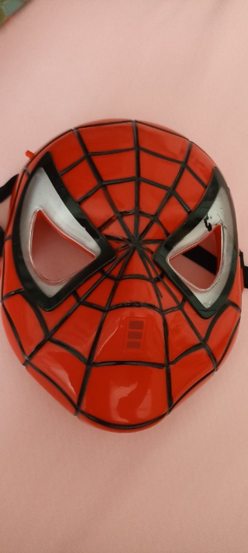 Boncuk Avm Işıklı Örümcek Adam Maskesi Spiderman Maskesi