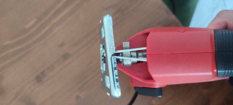 Einhell Dekupaj Testere TC-JS 80/1 (550 W, devir sayısı 1000-3000 d/d, devir kontrol elektroniği, 4 kademeli sarkaç hareketi, toz emiş, aletsiz testere bıçağı değişimi) - 4321145