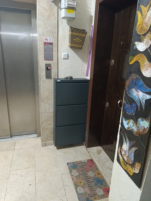 Arpelia Metal Ayakkabılık 3’lü Antrasit