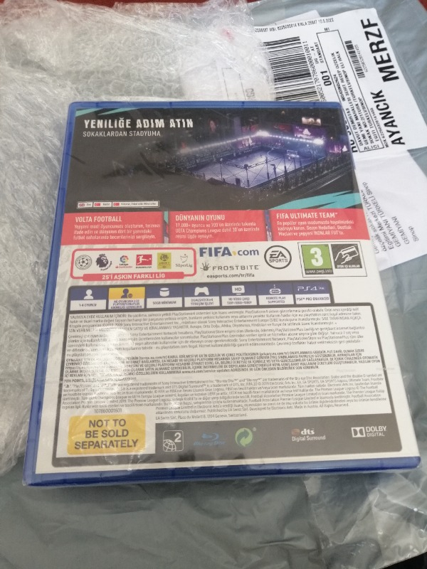 Fifa 20 Türkçe Menü PS4 Oyun