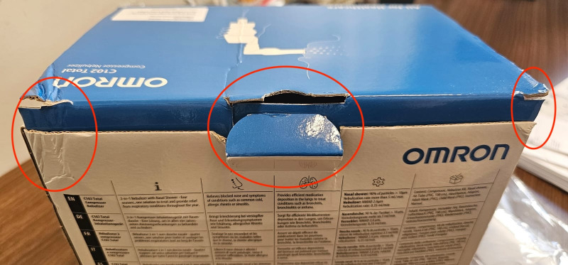 Omron Kompresörlü Nebülizatör C102
