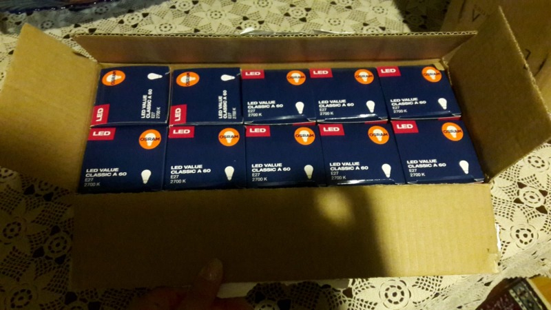 Osram 8.5 Watt E-27 Duy 2700 Kelvın Sarı Işık Led Ampul 10 Adet 9W