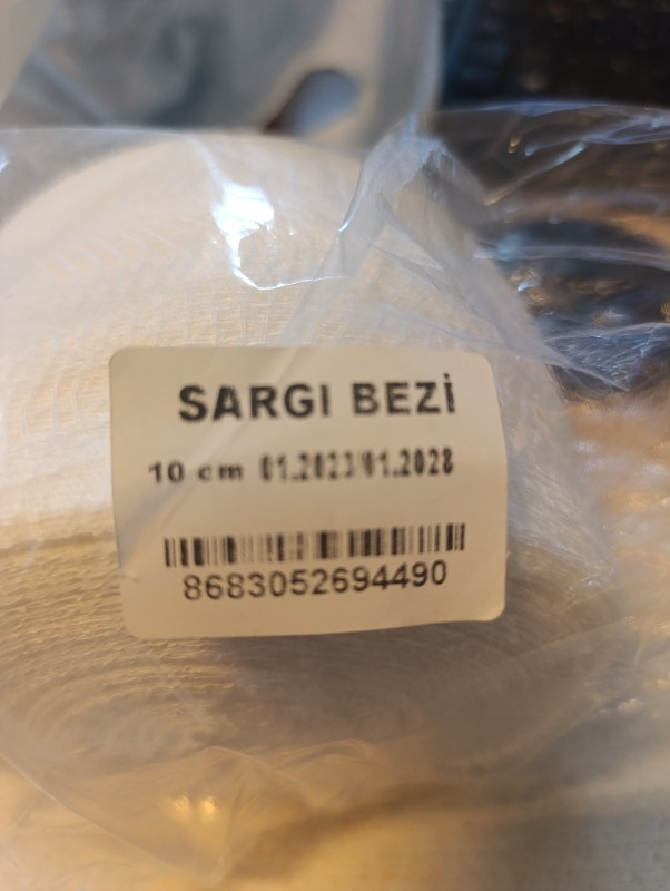Bucatex Sargı Bezi 10 x 100 m Hafif ve Dayanıklı Medikal Ürünler İçin Profesyonel Kalite