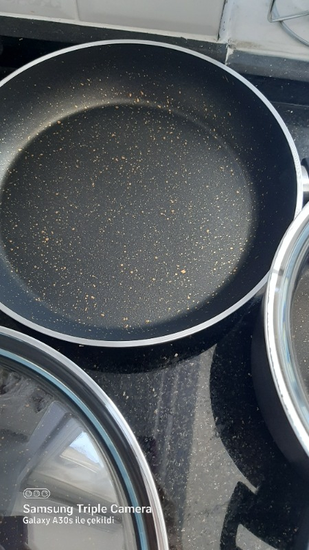 Karaca Biogranit Blackgold 7 Parça Tencere Seti