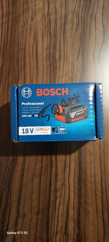 Bosch GBA 18V Professional 5.0Ah Akü - 1600A002U5
